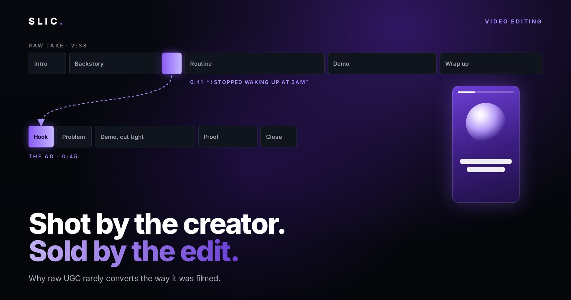 UGC Ads That Convert: What the Edit Does That the Creator Can't